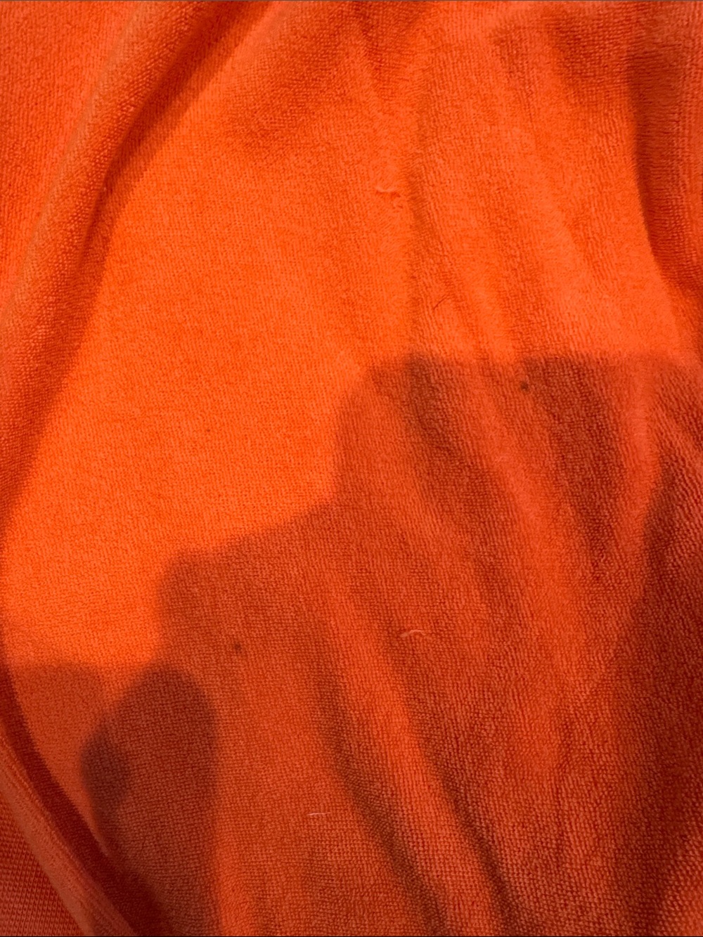 Juicy Couture Bright Orange Terry Jogger Pants with Hooded Short Sleeve Zip Top - Picture 5 of 9